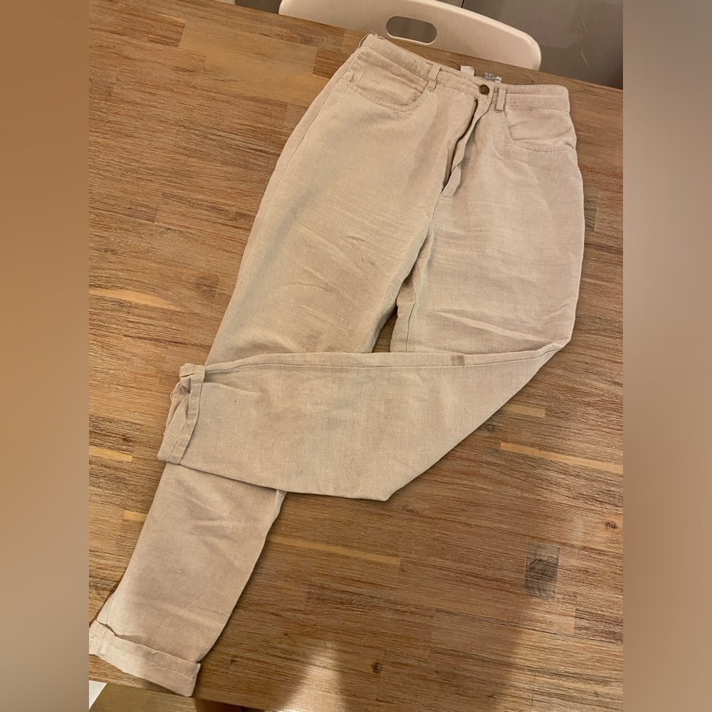 Vintage Linen Pants
